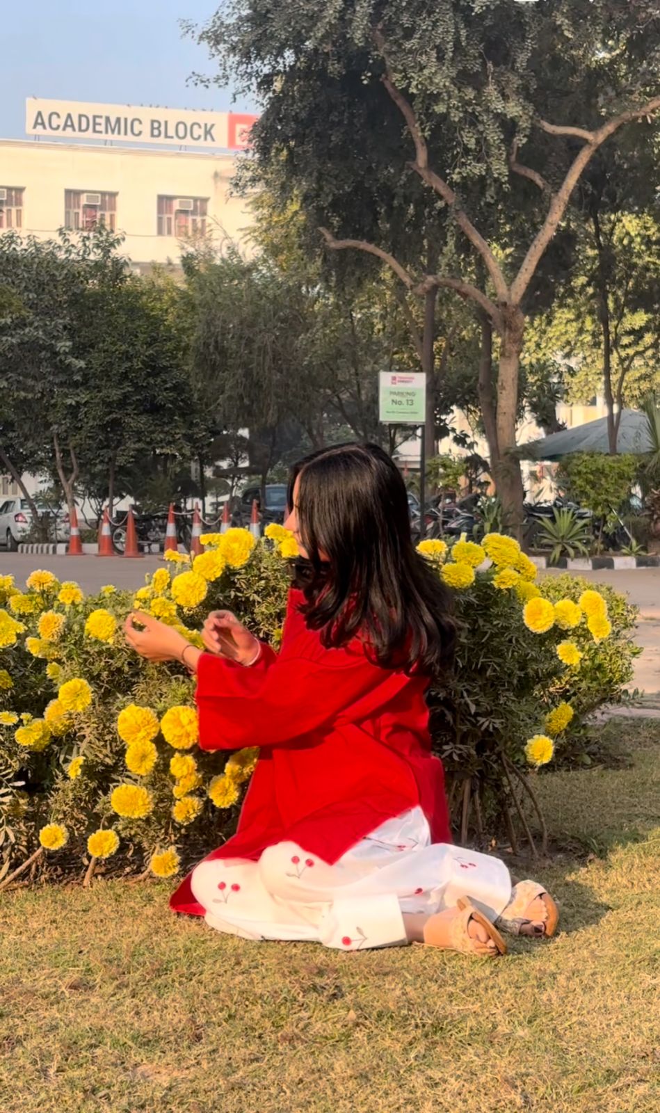 Cherry Farshi 3-Piece Suit Set