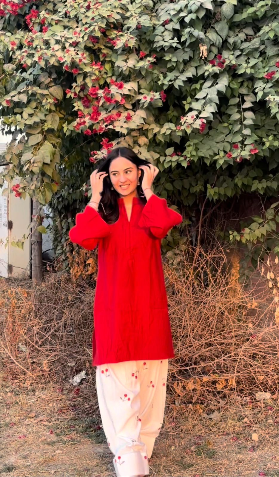 Cherry Farshi 3-Piece Suit Set